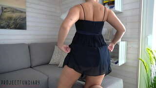 Těhotná žena v domácnosti chce hot pussy creampie white only